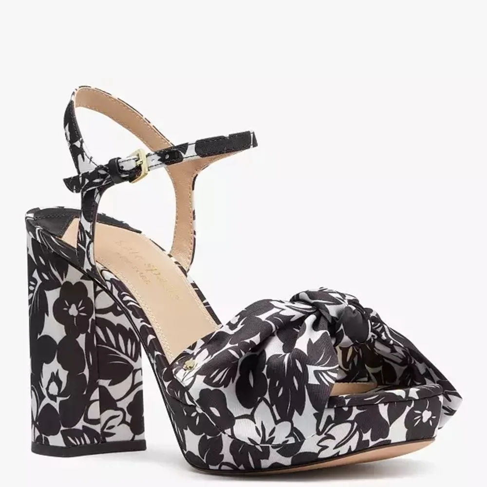 Lucie Tropical Foliage Platforms Kate Spade - Picture 1 of 6